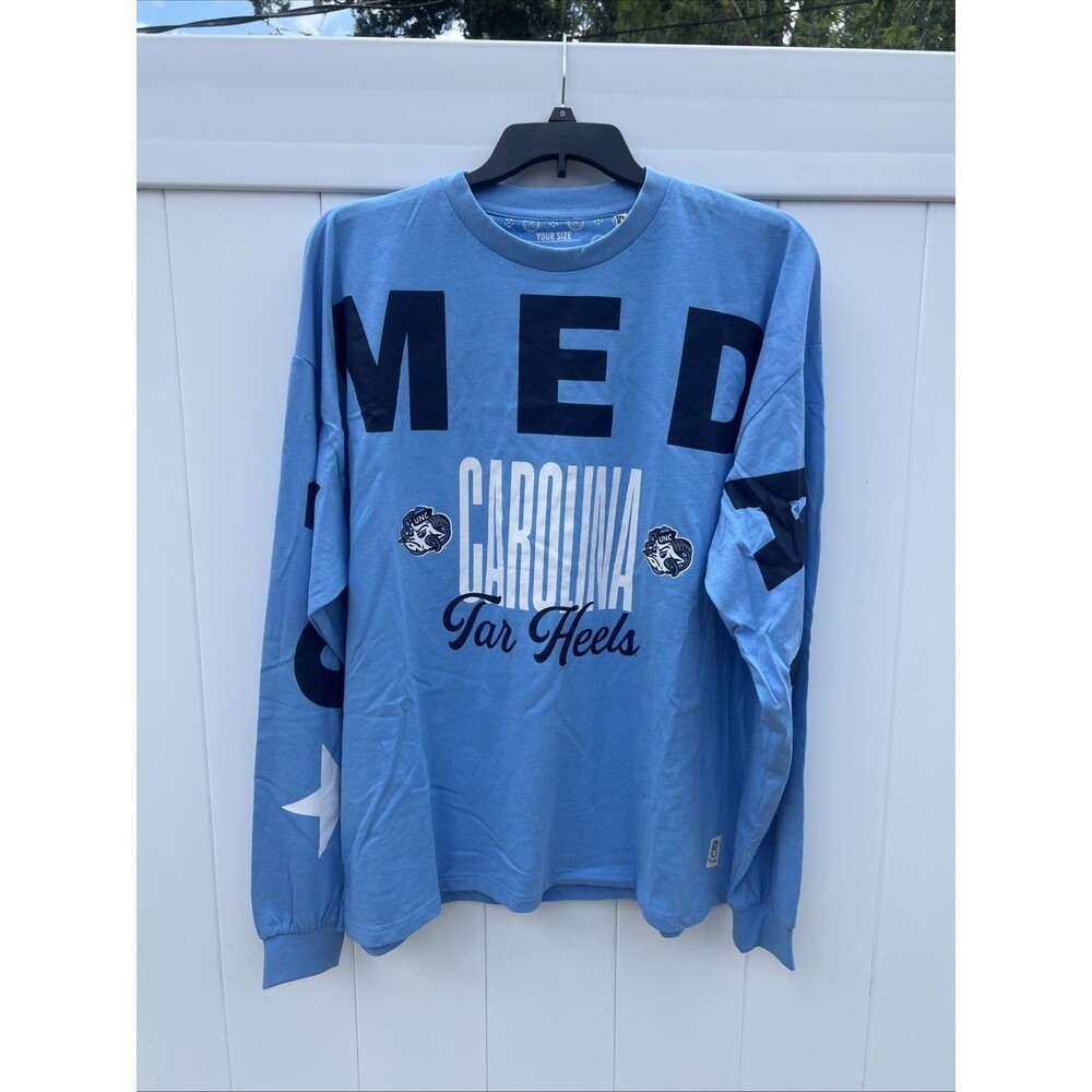 Pressbox Comfy Top UNC Tarheels Long Sleeve Unisex XL-2XL Brand New